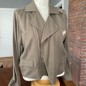 J.Crew silk spring jacket